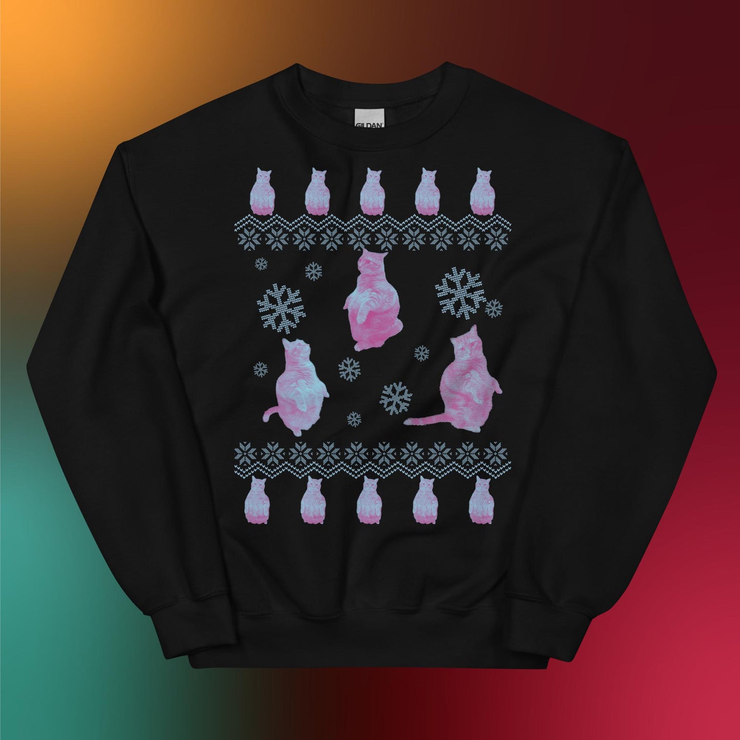 Funky Holiday Unisex Crew Sweatshirt