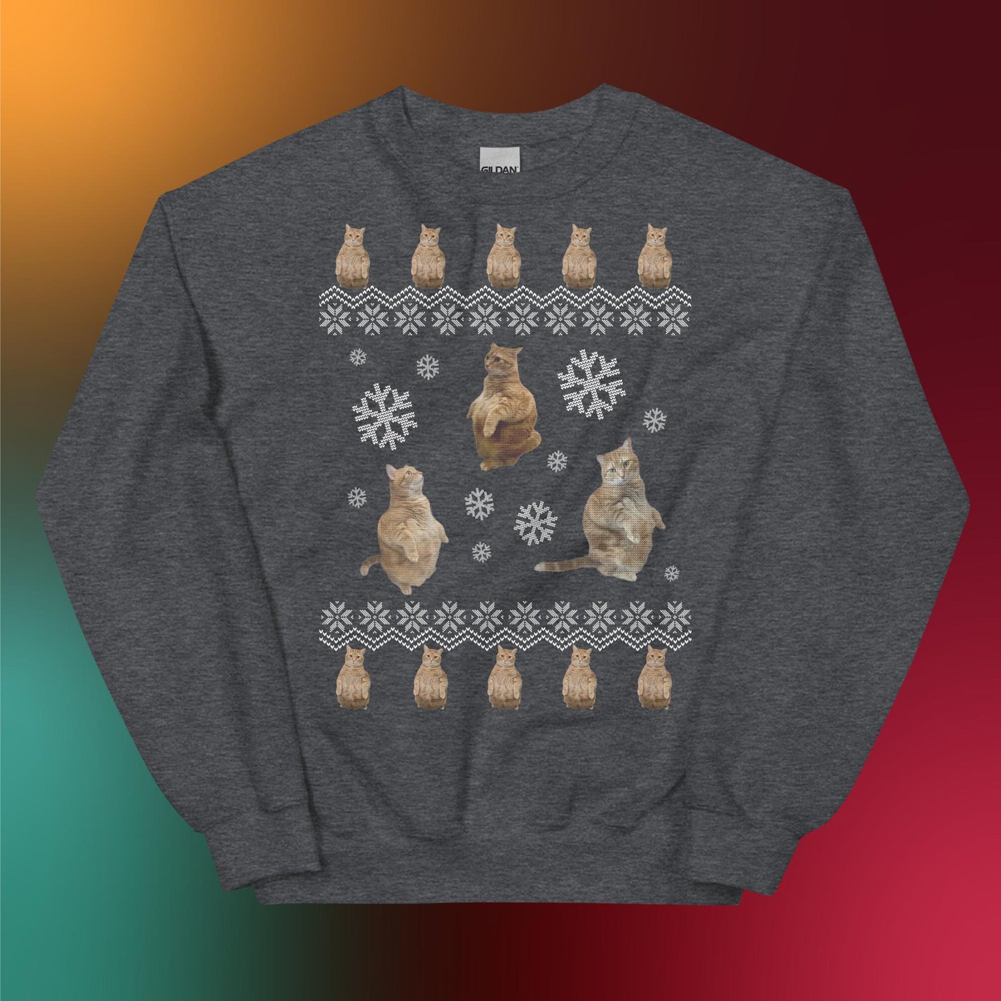 Ugly Sweater Style Unisex Sweatshirt