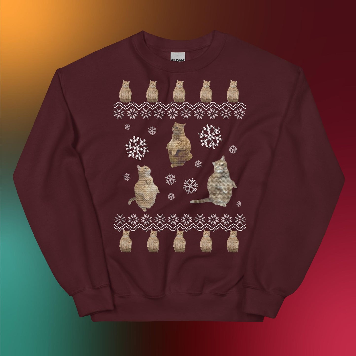 Ugly Sweater Style Unisex Sweatshirt