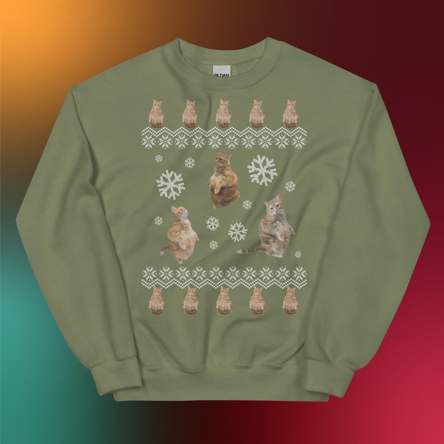 Ugly Sweater Style Unisex Sweatshirt