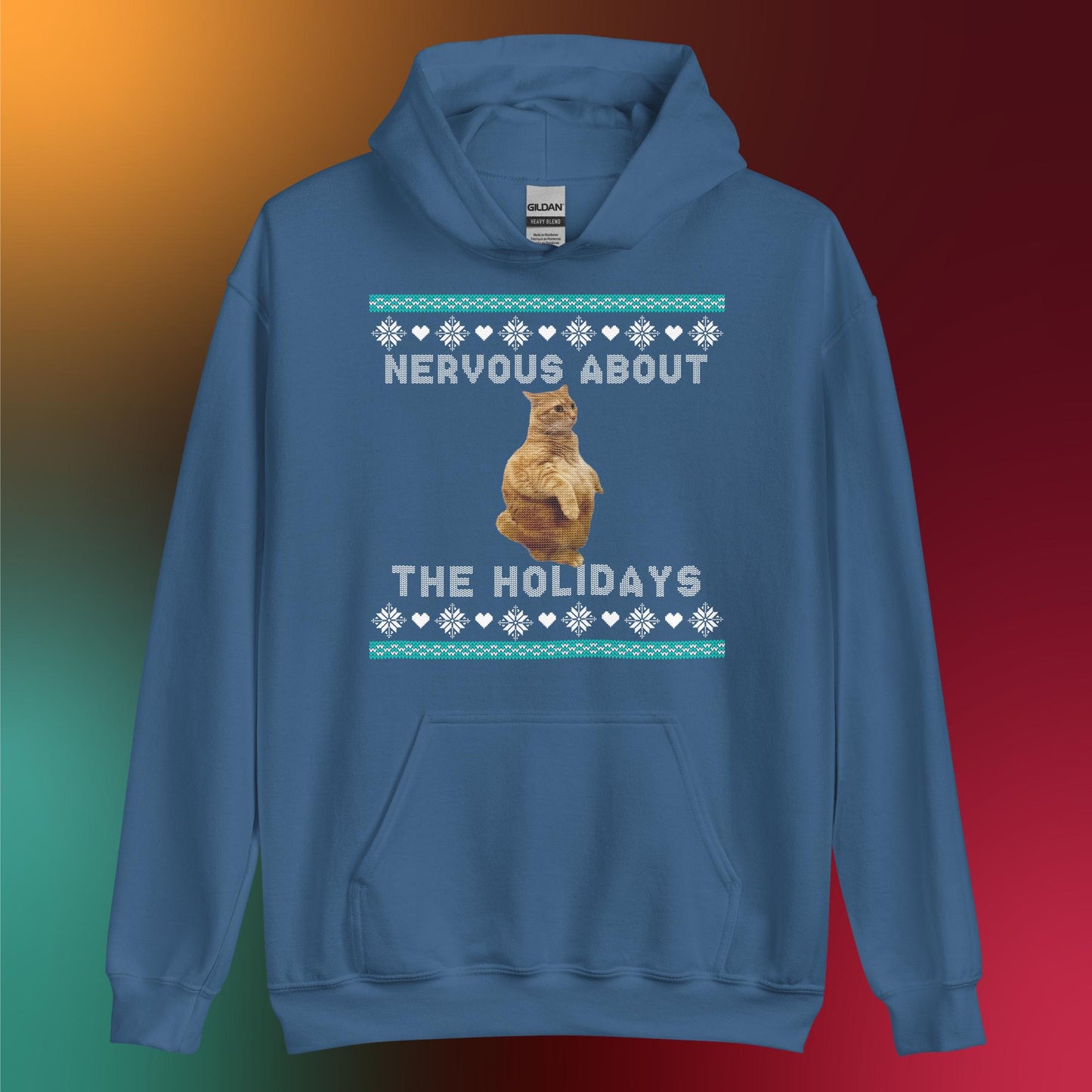 Nervous about the Holidays Unisex Hoodie