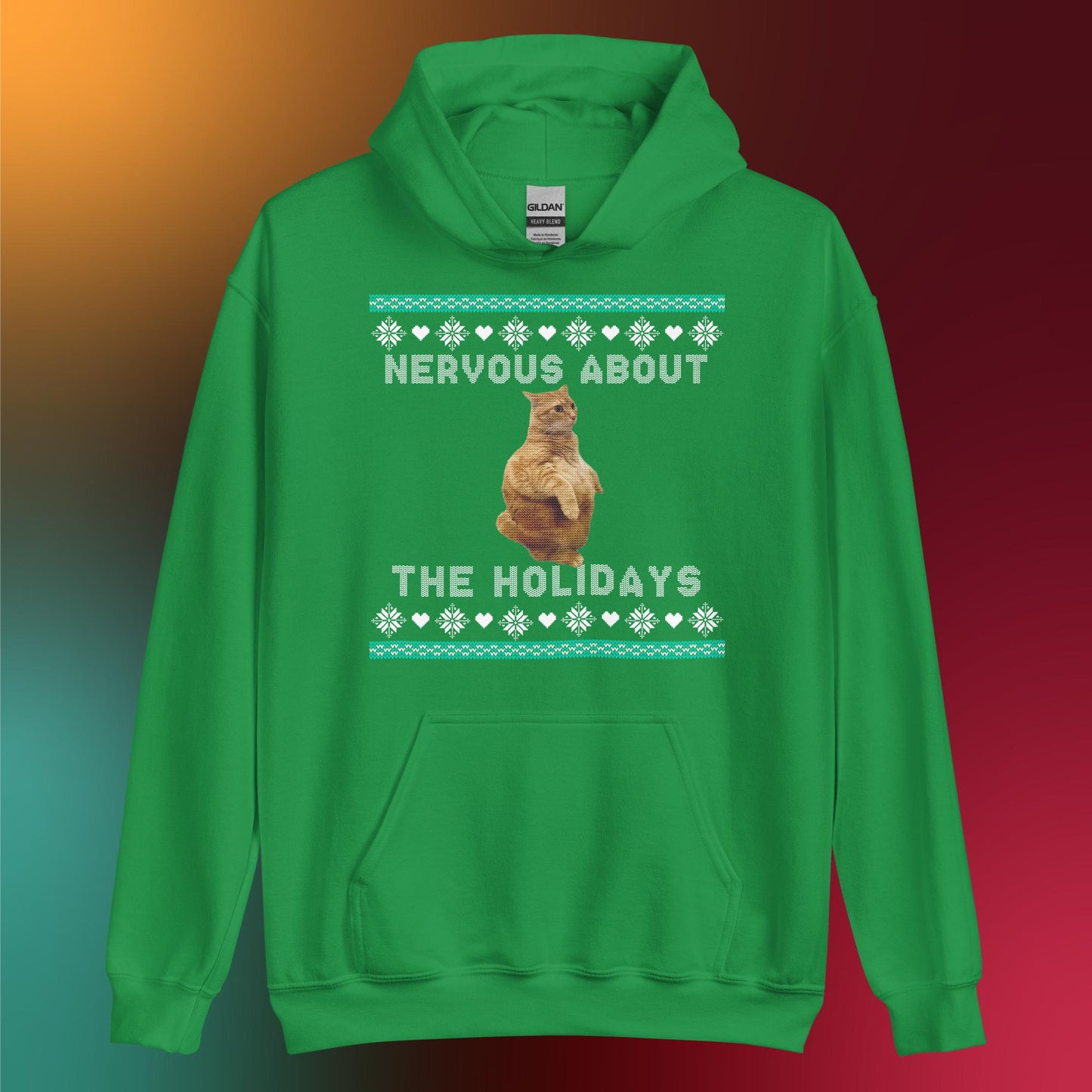 Nervous about the Holidays Unisex Hoodie