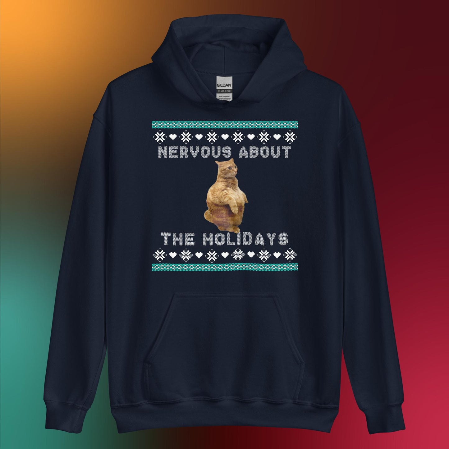 Nervous about the Holidays Unisex Hoodie