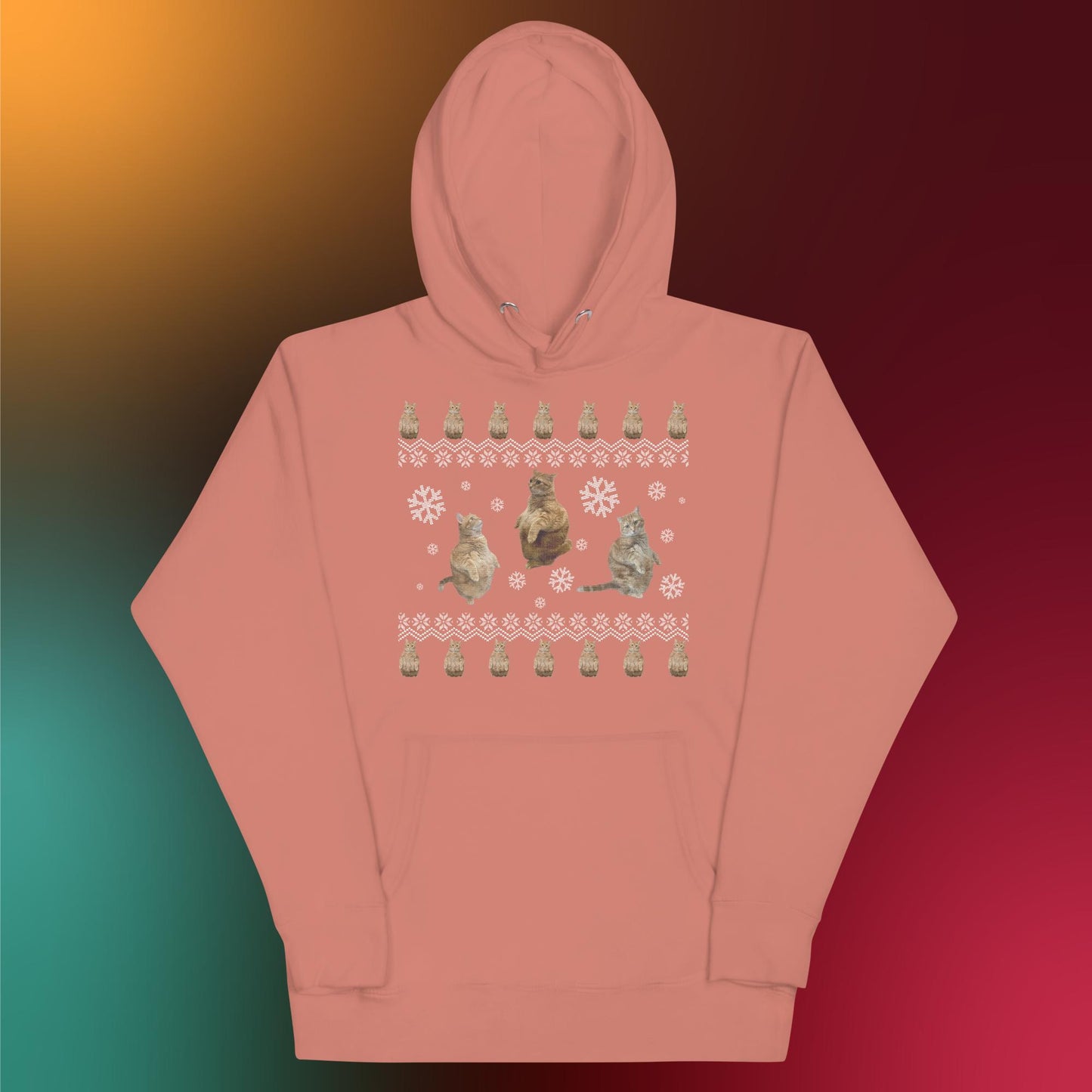 Ugly Sweater Style Unisex Hoodie