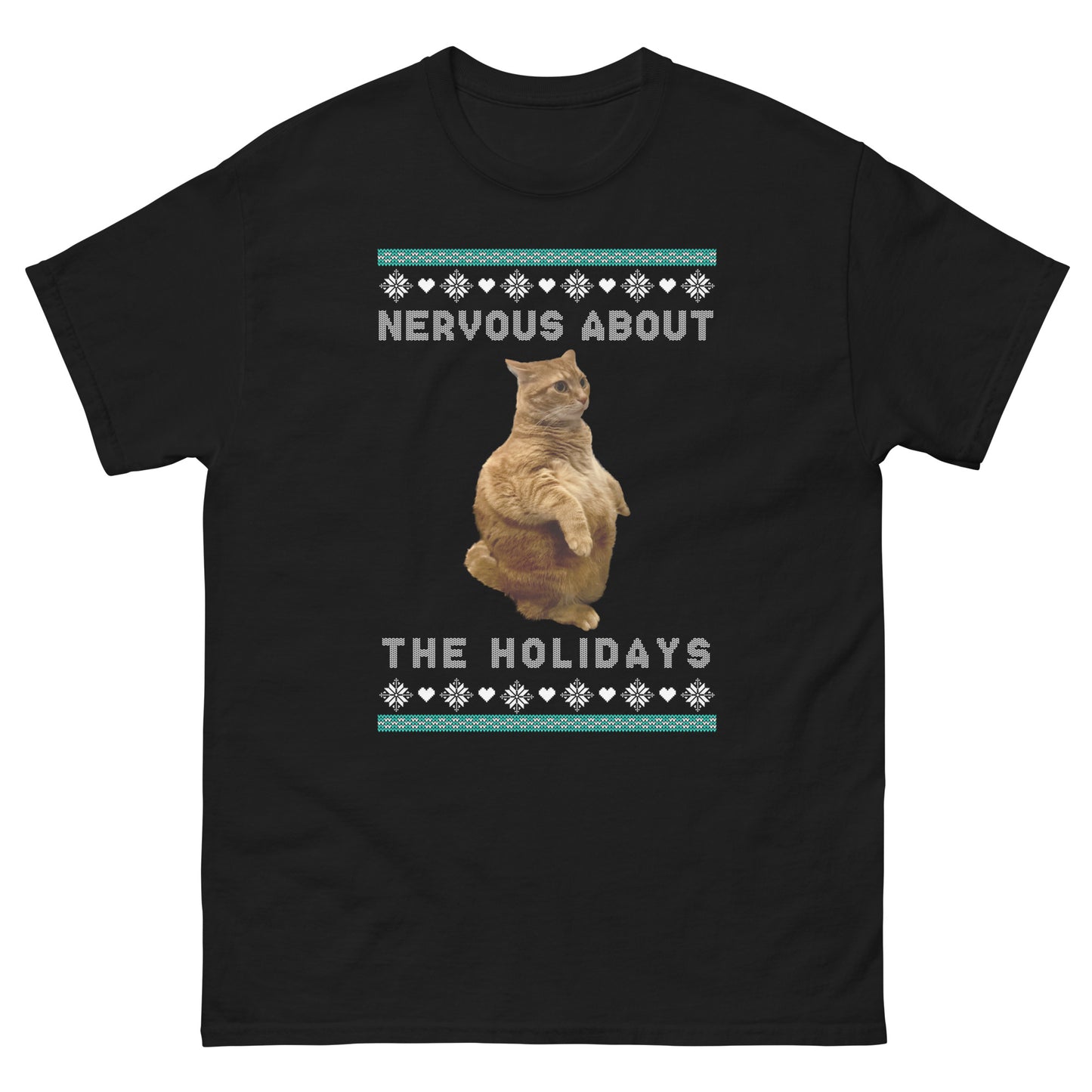 Nervous about the Holidays t-shirt