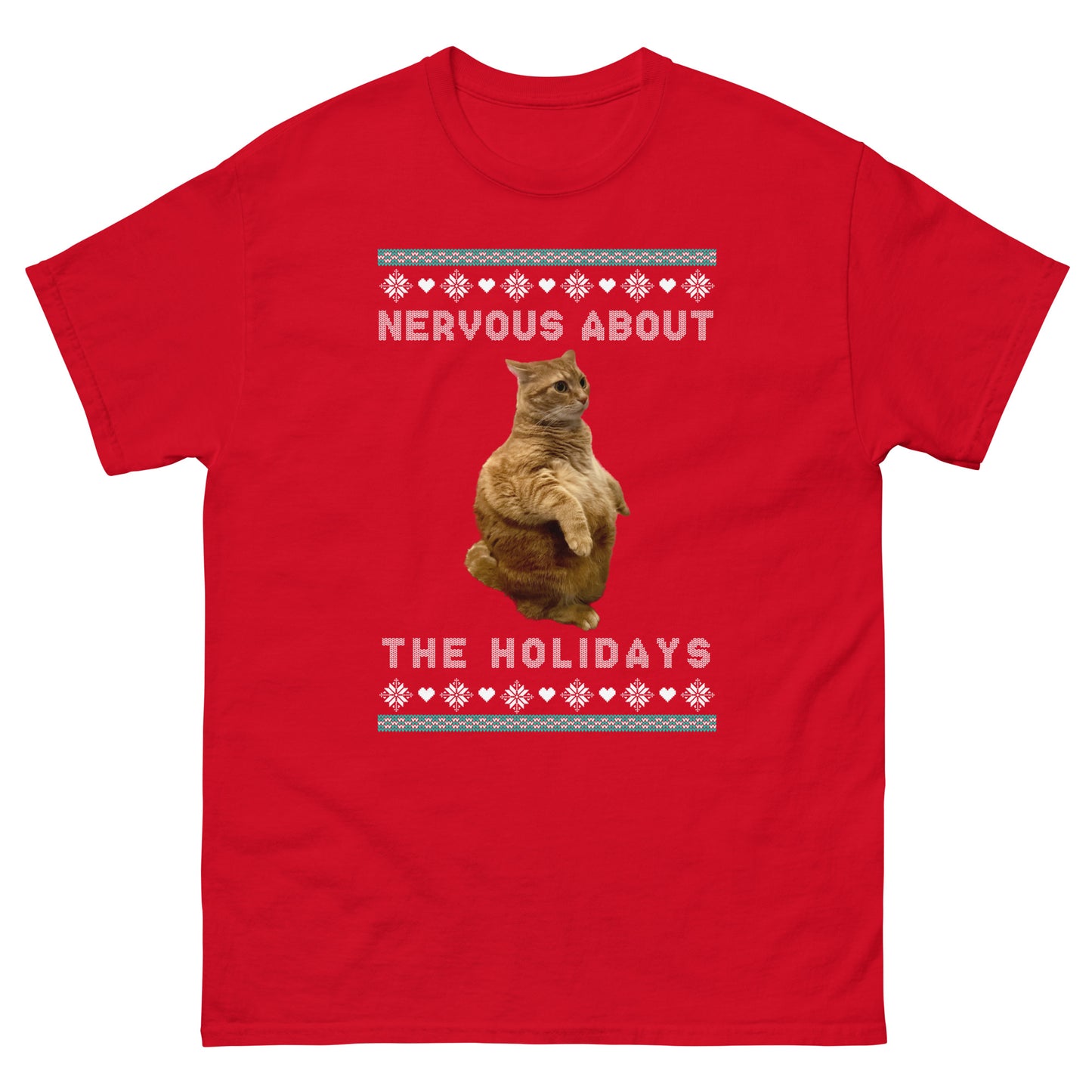 Nervous about the Holidays t-shirt