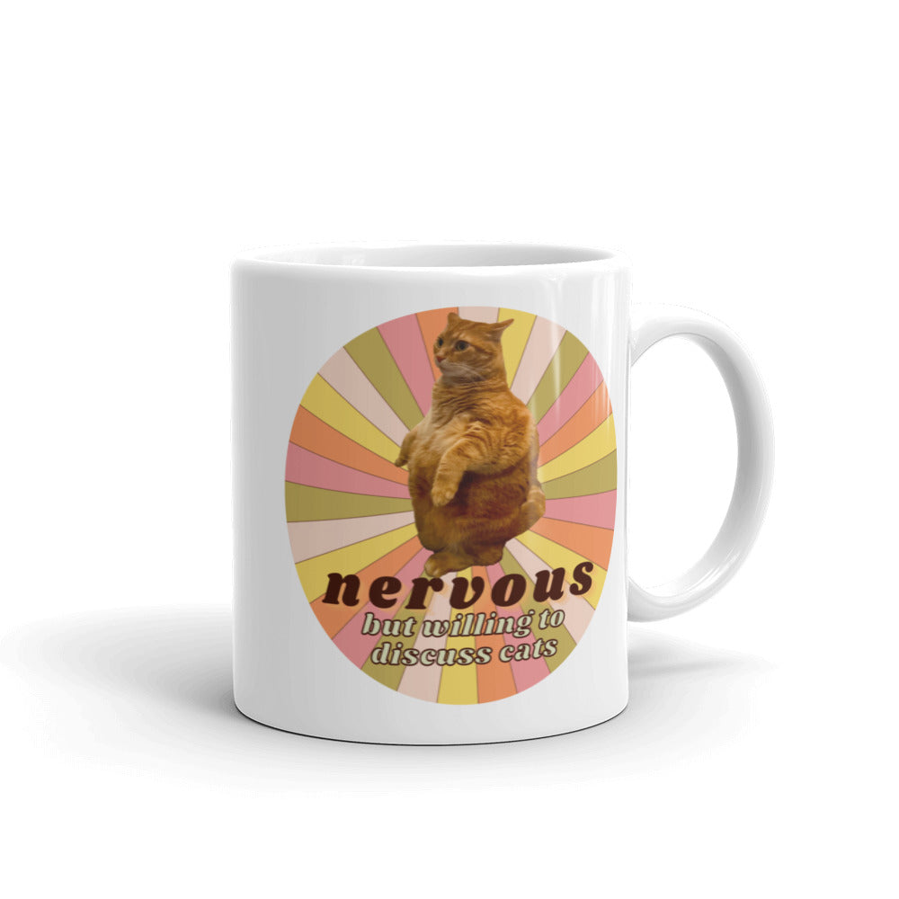 Nervous Cat Mug